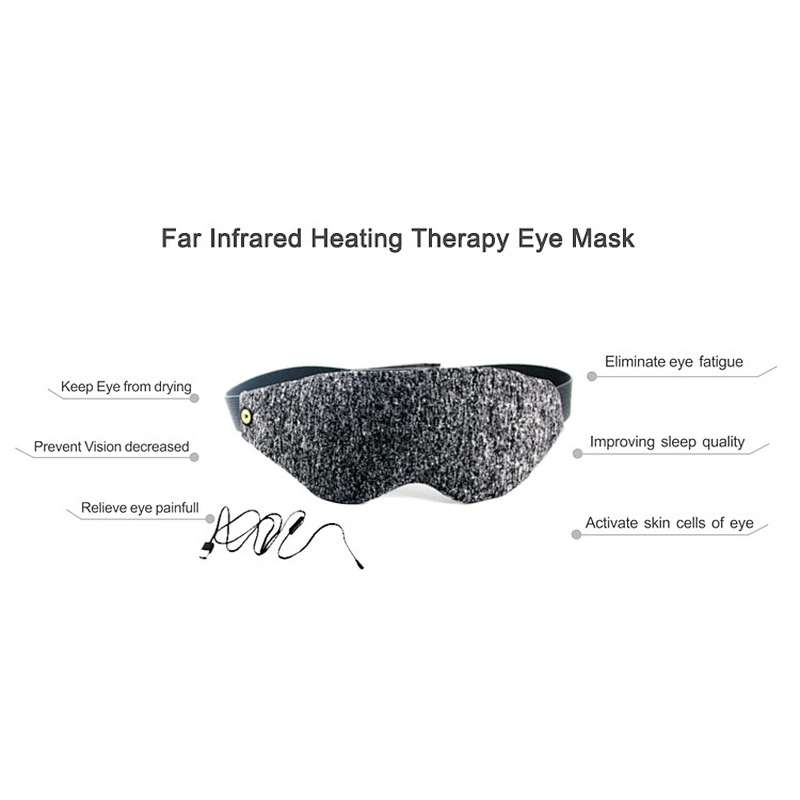 Eye Pain Relax Soft Foam Therapeutic Far Infrared Heating Function Sleep Mask