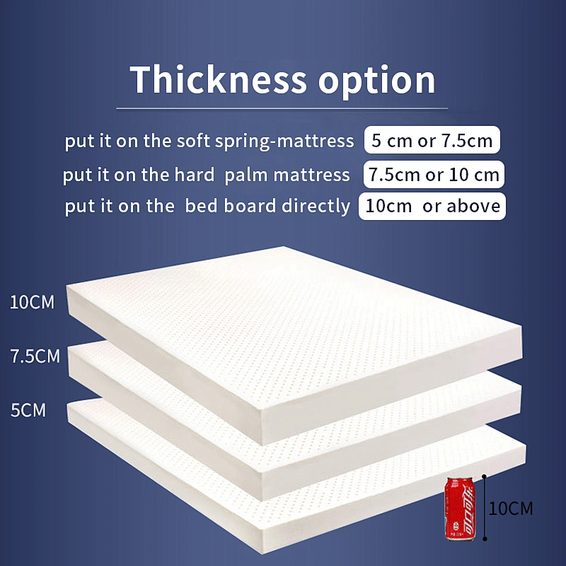 MSDS China factory produces high quality vacuum packed Innovation design relaxation latex foam bed mattress in a box