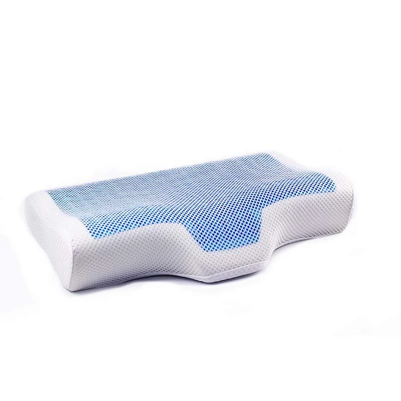 saien Hotel Cheap Sleeping wedge Anti bacterial Adult Memory Foam Gel Pillow