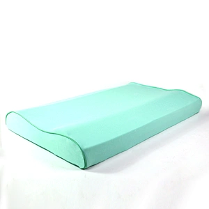 2020 Wholesale Orthopedic Healthy Breathable Cotton Memory Foam Newborn Baby Pillow