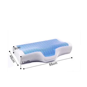 saien Hotel Cheap Sleeping wedge Anti bacterial Adult Memory Foam Gel Pillow