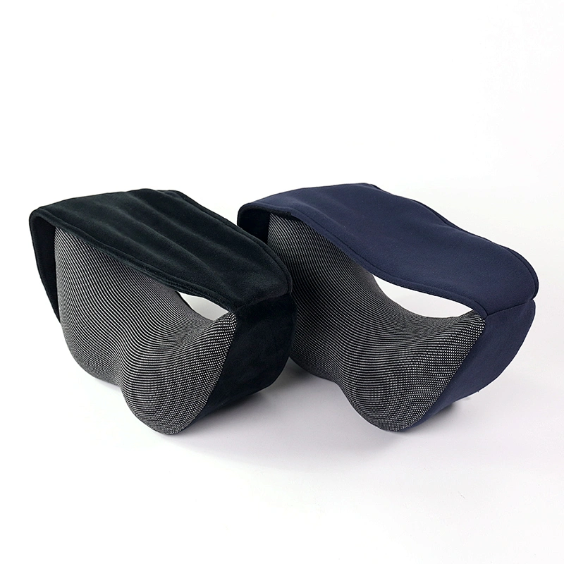 Office Car Airplane Neck Support Memory Foam Travel Pillow Scarf Eyeshade
