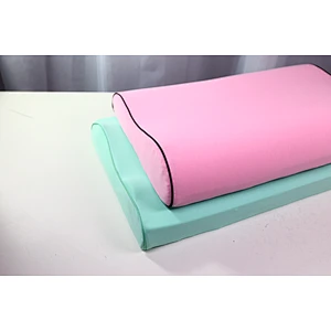 2020 Wholesale Orthopedic Healthy Breathable Cotton Memory Foam Newborn Baby Pillow