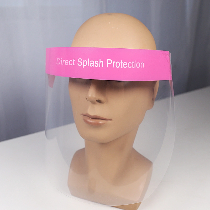 Factory PM 2.5 face splash shield protective facial mask disposable face shield