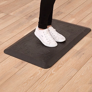 BSCI Factory Durable Flexible Anti-fatigue Computer Kitchen PU foaming Floor Mats