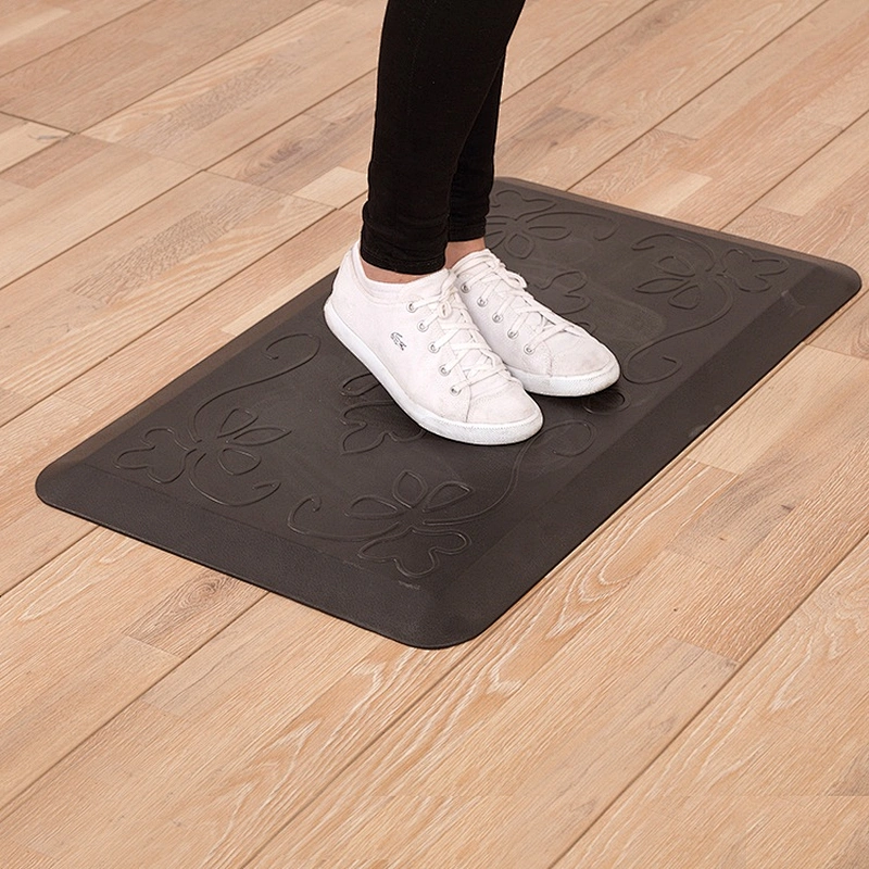 BSCI Factory Durable Flexible Anti-fatigue Computer Kitchen PU foaming Floor Mats