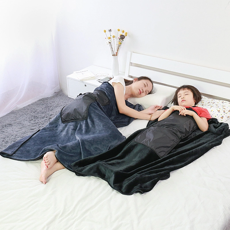 Factory Flannel Fleece Luxury Blanket Lightweight Cozy Plush Microfiber Solid Blanket For Amazon