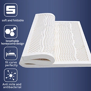 MSDS China factory produces high quality vacuum packed latex mattress in a box