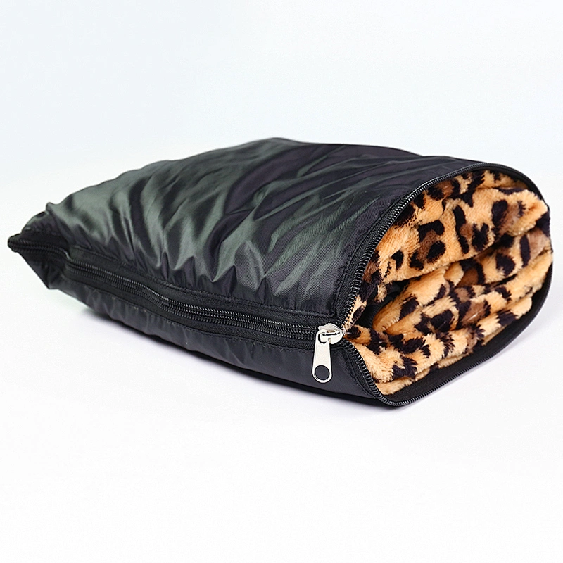 Promotion milestone  babies blanket  leopard print double Twin Queen King size lightweight plush fleece blanket