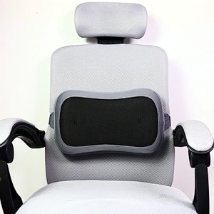 Newly Round Memory Foam Lumbar Cushion Support Office Rest Back Cushion In Pouch