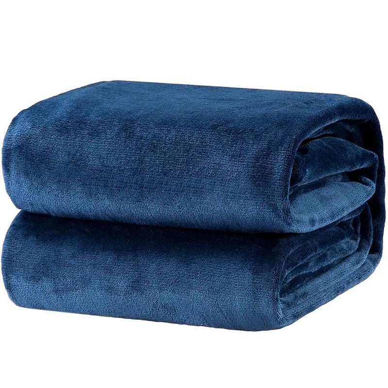 2020 Promotion Airplane Personalized Soft Fleece Folding Travel Blanket