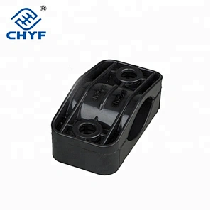 High-voltage insulation plastic cable clamps