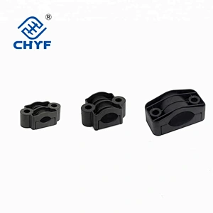 High-voltage insulation plastic cable clamps