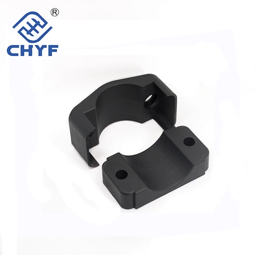 High-voltage insulation plastic cable clamps