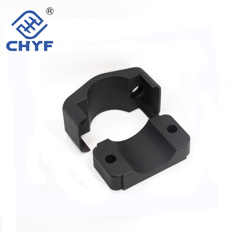 High-voltage insulation plastic cable clamps