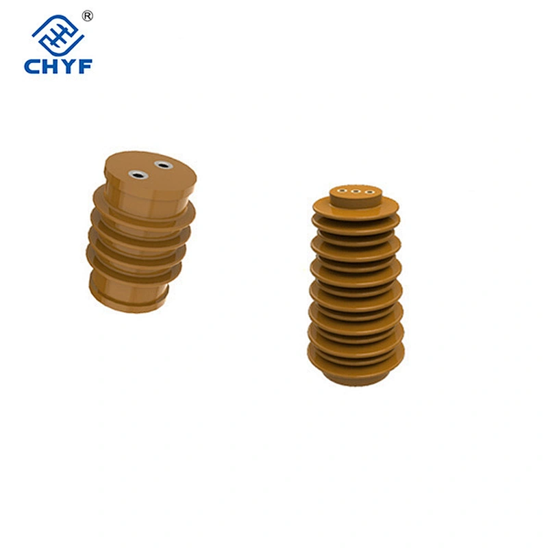 High Voltage epoxy resin capacitive divider insulator sensor