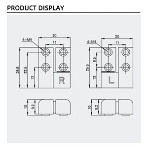 Outdoor cabinet lock pin hinges cabinet