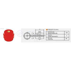 Low voltage busbar insulator