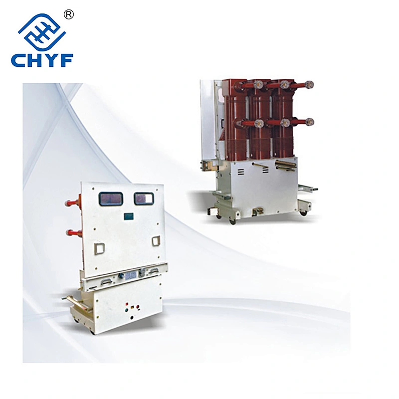 35kv high voltage vacuum circuit breaker made HV handcart VCB  in china