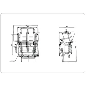 FZN21-12D/T630-20 Indoor high voltage vacuum load switch