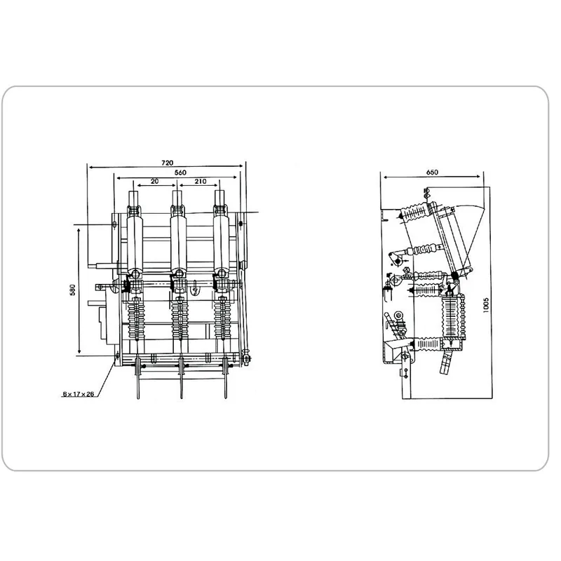 FZN21-12D/T630-20 Indoor high voltage vacuum load switch