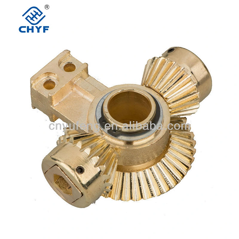 Earthing switch operating mechanism bevel gear