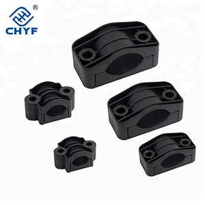 K55-75 Good quality High voltage insulation cable clamp for fixing wiring HV plastic cable clip holder cable gripper