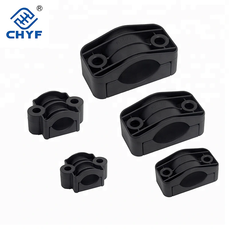 K55-75 Good quality High voltage insulation cable clamp for fixing wiring HV plastic cable clip holder cable gripper