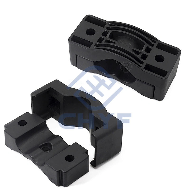 SY27-38 High voltage fireproof pvc cable clip HV insulation plastic electric cable clamps for fixing wiring