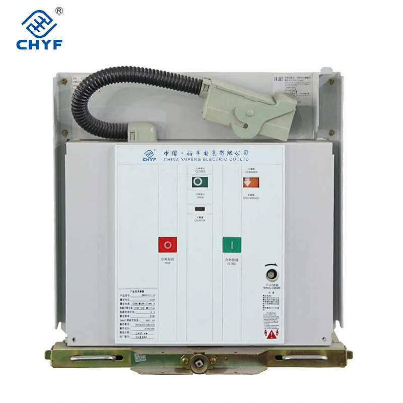 VS1 12KV type Handcart VCB for high voltage switch 10kv Indoor HV Vacuum circuit breaker operating mechanism in switchgear