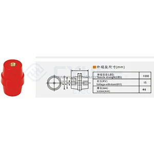 Low voltage busbar insulator