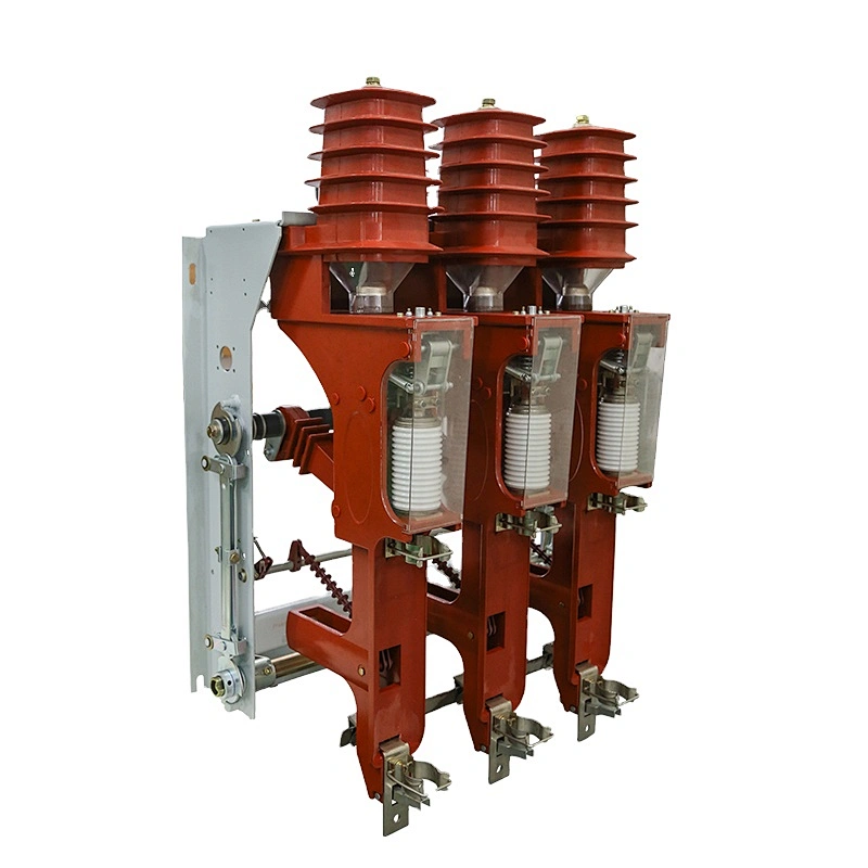 FZN25-12D/T630-20 3P Indoor HV 11/12 KV AC high voltage 11KV 12KV 3 phase vacuum load break disconnector switch mechanism