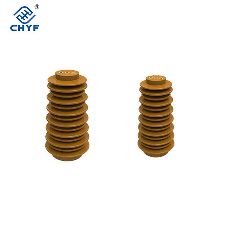 High Voltage epoxy resin capacitive divider insulator sensor