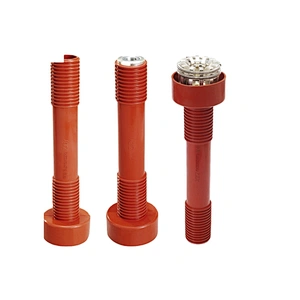 630A Handcart part copper contact arm with insulation tube