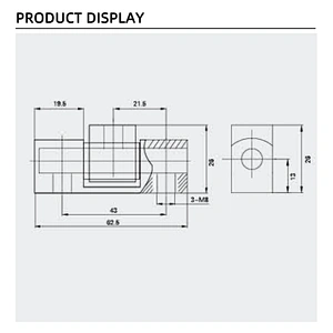 Industrial door Cabinet Hinge