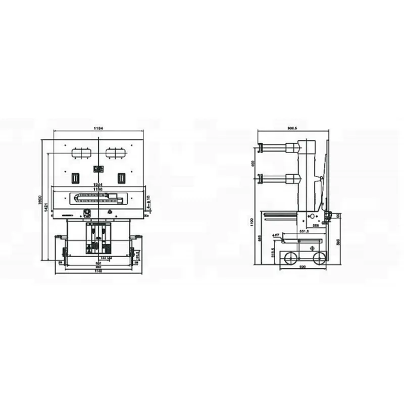 ZM85-40.5 (3AV3) high voltage 40.5KV vacuum circuit breaker