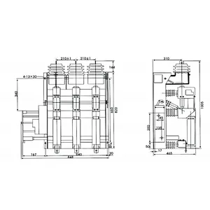FZN25-12D/T630-20 Indoor high voltage vacuum load switch