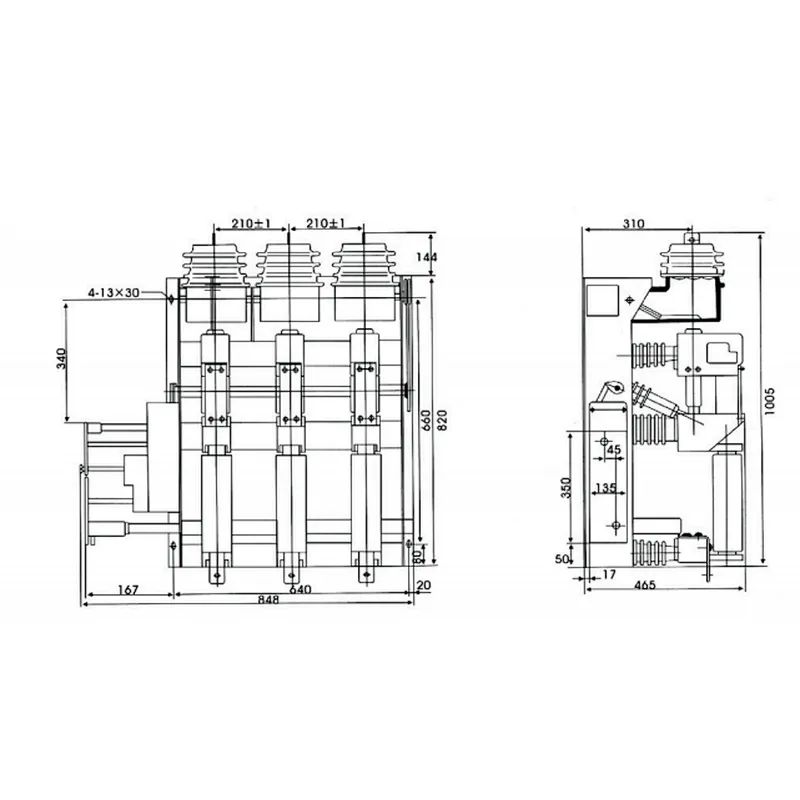 FZN25-12D/T630-20 Indoor high voltage vacuum load switch