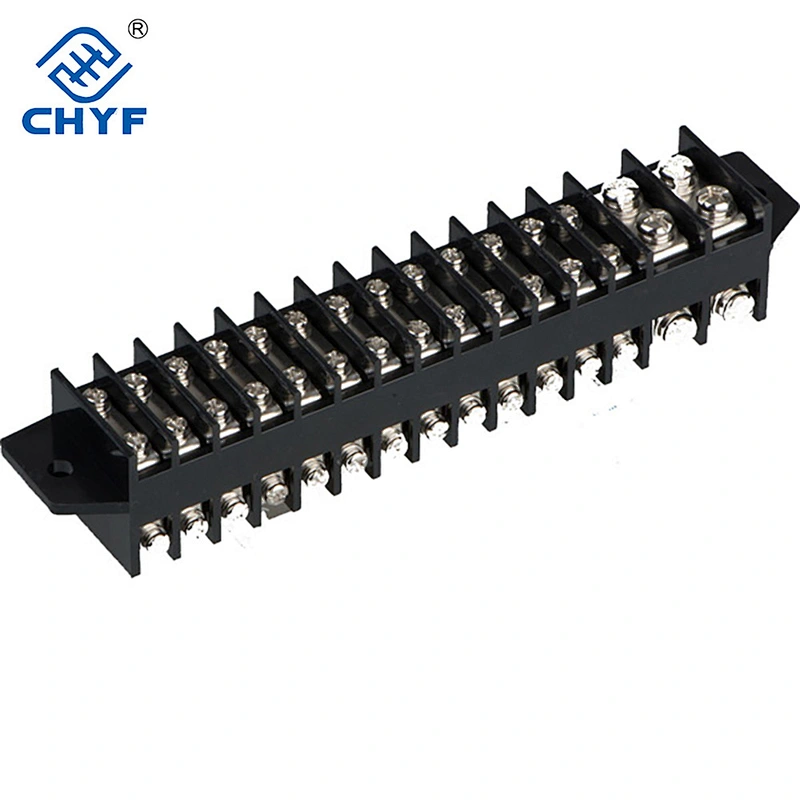 Terminal blocks for high-voltage switchgear