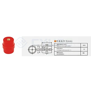 Low voltage busbar insulator