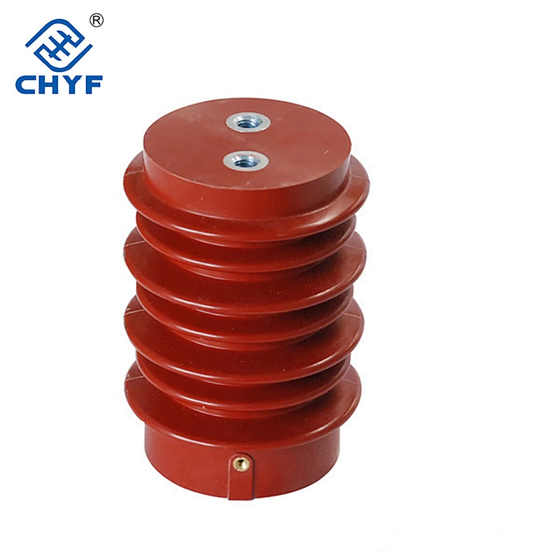 Medium voltage epoxy cast resin capacitive insulator 100x125