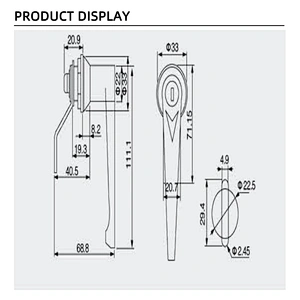 switchboard cabinet electrical door lock  handle door lock