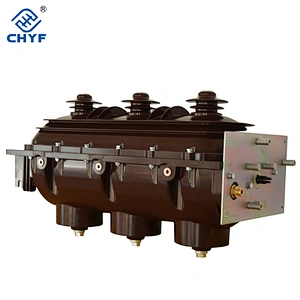 FLN36-12D 3P Indoor HV 11/12 KV AC high voltage SF6 load break 11KV 12KV 3 phase load break disconnector switch mechanism