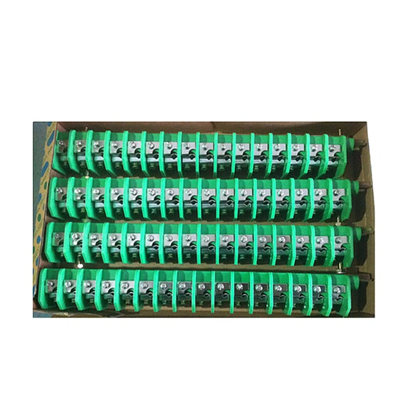 Terminal blocks for high-voltage switchgear