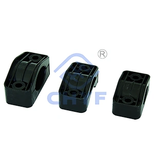 high voltage fireproof pvc cable clip manufacturer plastic electric cable fixing clamp  for switchgear
