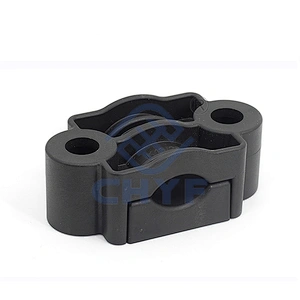 K13-25 fireproof pvc cable clip high voltage plastic cable cleat professional factory of electric cable fixing clamp