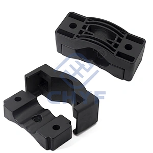high voltage fireproof pvc cable clip manufacturer plastic electric cable fixing clamp  for switchgear