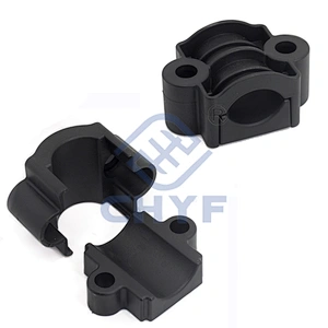 20-36 High Quality cable holder clip high voltage plastic cable cleat professional factory of electric cable fixing clamp