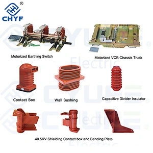 High medium voltage components for switchgear