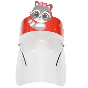 Kids Simple anti-fog faceshields anti-foam-oil-smoke transparent protection screen Children face shield